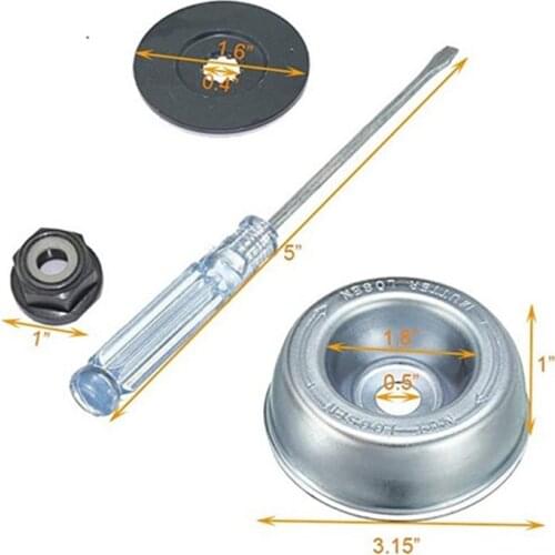 4PCS set Lawn Mower Head Accessories for STIHL Lawn Mower FS120 FS200 FS250 Glass Cutter Installation Trimmer Head Fixing Kit