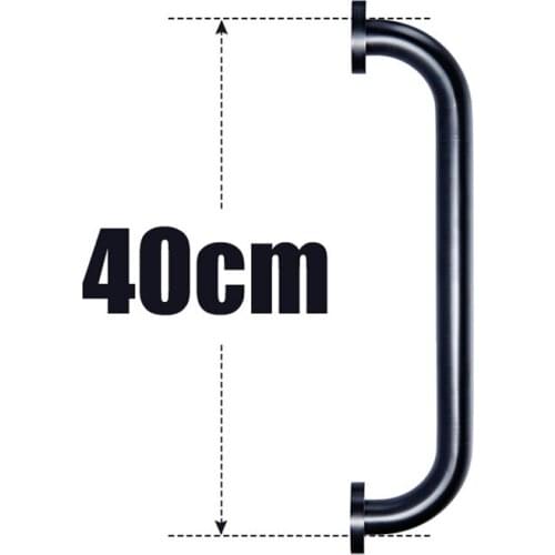 40cm Brass Black Ancient Bathtub Grab Bars Handrails Old People Bathroom Handle Armrest Bathroom Safety & Accessories