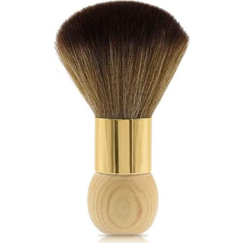 Cleaning Hairbrush Soft Barber Neck Face Duster Brush Hair Brush Salon Hair Cleaning Brush Tiny Dirt