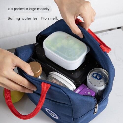 Lunch Bags Container Rice Waterproof Bag Thermal Bag Portable Lunch Container Handbag Container Bag Picnic Bag