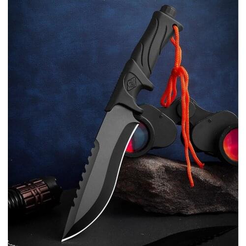 Fixed Blade Knife Military Knife Tactical Straight Knife Survival Camping Knife EDC Pocket Knife Fishing Knife Portable Knife