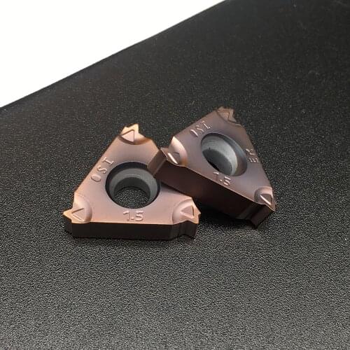 10PCS 16ER M 1.5 ISO FT1125 Toolholders Threading Inserts CNC Lathe Turning Tool Stainless Steel And Steel Parts Are Universal