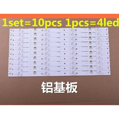 10pcs/set led backlight strip lamp for chang hong 43inch 43N1 43U1 43U3C UD43D6000I CHGD43LB03-LED3030-V0.5