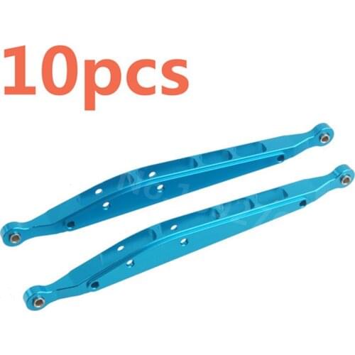 10Pcs RC Aluminum Rear Lower Link For 1/10 Scale Models Remote Control Cars AXIAL SCX10 Yeti Rock Racer Crawler AX90026 AX90025