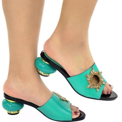 2021 New Design African Women Wedding Shoes Womens Platform Heels Women Shoes High Heel Wedding Shoes Bride Open Toe PumpS