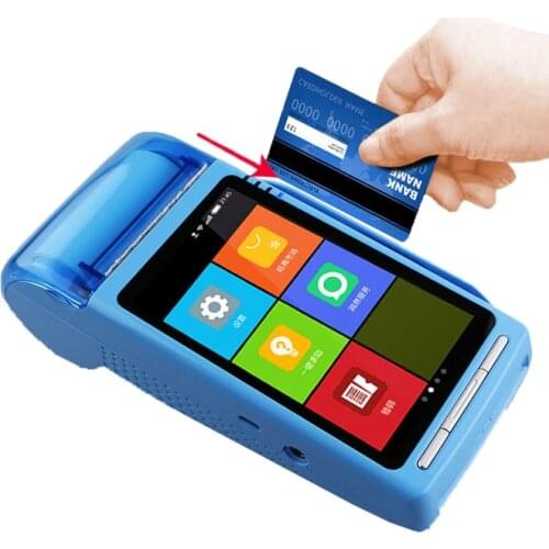 4 inch Touch screen Android 5.1 Handheld PDA 068 barcode scanner 1D 2D Supported Dual cards