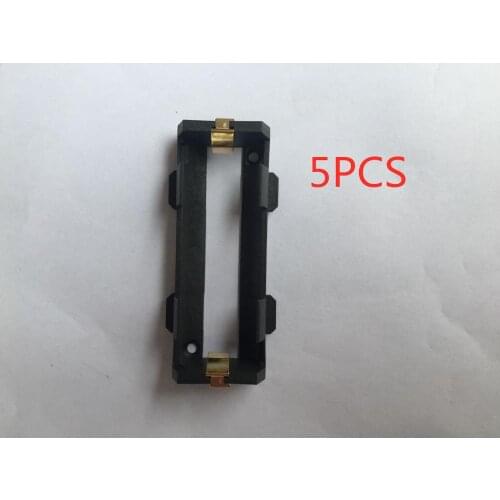 5Pcs/lot High Quality 1 X 26650 Battery Holder SMD With Bronze Pins 26650 Battery Storage Box TBH-26650-1C-SMT