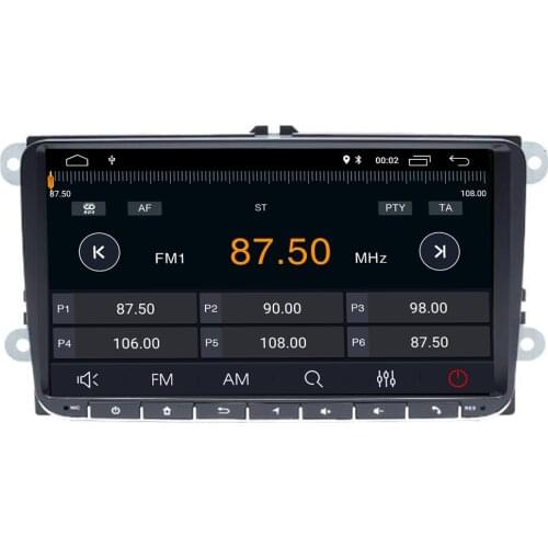 9"IPS Android 10 1din Car Android Radio GPS Navi Autoradio USB Player for VW EOS Golf 5 6 Touran Caddy Jetta Tiguan Canbus