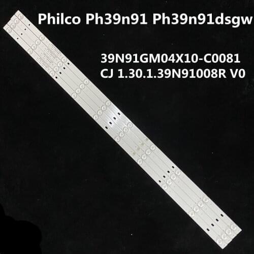 Barra de led tv philco ph39n91dsgw Philco Ph39n91 Ph39n91dsgw LED Backlight strip For 39N91GM04X10-C0081 CJ 1.30.1.39N91008R V0