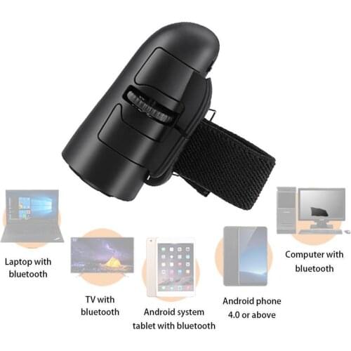 Bluetooth Wireless Finger Ring Mouse Ergonomic Handheld EIGIIS For Android Optical Mice Travel For iOS Bluetooth Mini G6Q0