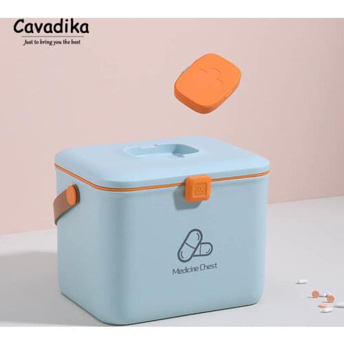 Home First Aid Kit Multifunctional Outdoor Camping Medical Box Portable Medicine Storage Box First Aid Medical Supplies Toolbox