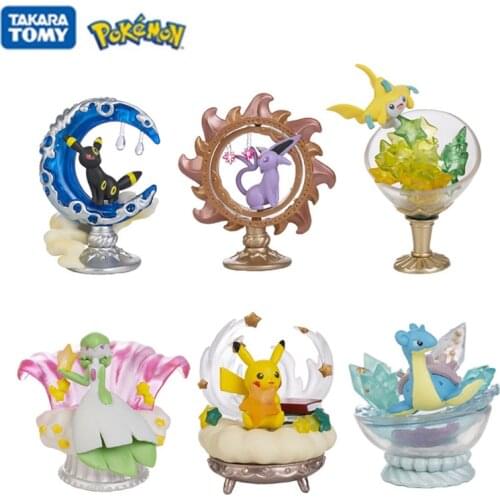 Pokemon Blind Box Pikachu Espeon Umbreon Jirachi Lapras Gardevoir Anime Action Figures Dolls Kids Birthday Toy Gift