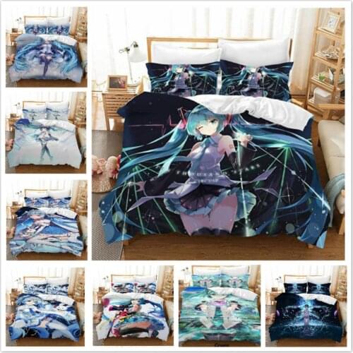 Duvet Cover 3D First sound Lauri Saiya cartoon Bedding Sets King Queen full Twin Size 2/3pcs PillowCase