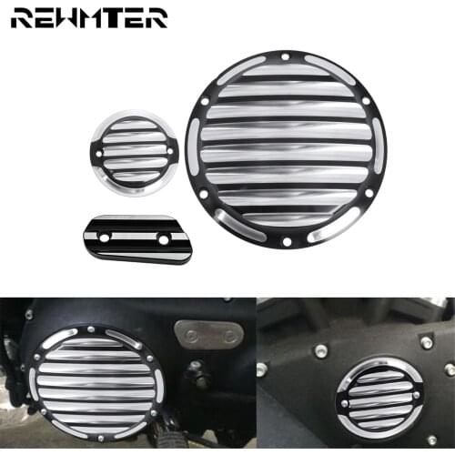 Motorcycle Inspection Cover CNC Aluminum Derby Timing Timer Cover For Harley Sportster XL Seventy Two 1200 883 Iron Low Roadster