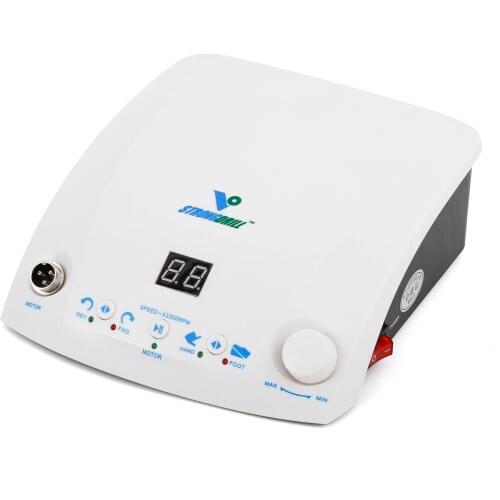 Hot free delivery Powerful drill 50000 RPM brushless nail micromotor QZ60 brushless mobile micromotor