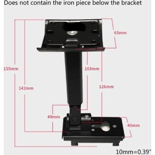 Metal Heavy Duty Speaker Stand Holder Wall Ceiling Mount Bracket for UB-20 Speaker Accessories