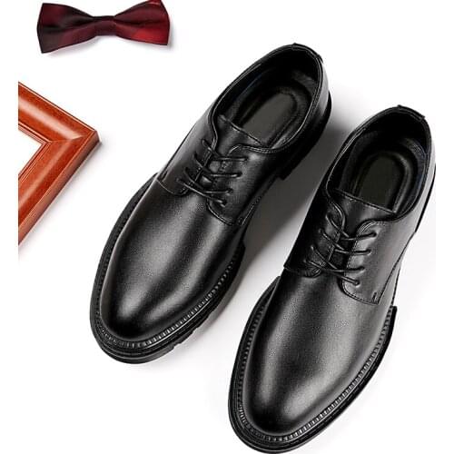 New Men Genuine Leather Casual Shoes High Quality Dress Shoes Formal Wedding Shoes For Men Business Luxury Mens Oxfords Men Shoe