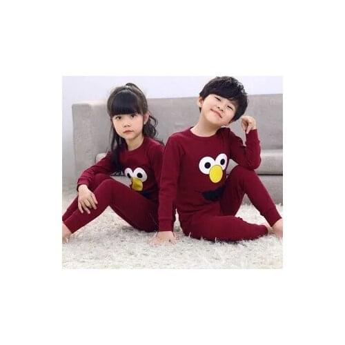Kids sleepwear children cotton sets cartoon homewear pajamas set for boys girls nightwear 6-13 years old teenage clothes