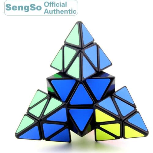 ShengShou Pyramid Magic Cube SengSo 4x4x4 Cubo Magico Professional Neo Speed Cube Puzzle Antistress toys for children boys