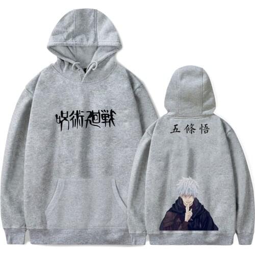 Men Women Sweatshirt Anime Clothes Jujutsu Kaisen Sweatshirt Hip Hop Hooded Boys Girls Jujutsu Kaisen Hoodies Men