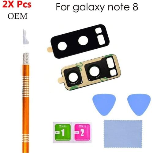 OEM Rear Camera Glass Lens Cover Replacement Compatible with Samsung Galaxy Note 8 N9509 N9508 with Tools Fast and Easy Repair