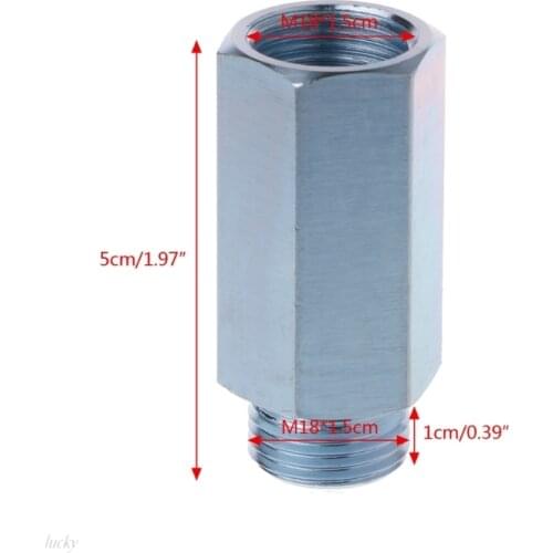 2019 New Hot New 1 Pc M18x1.5 Lambda Oxygen Sensor Bung Adapter Extender Spacer Joints Converter High Quality