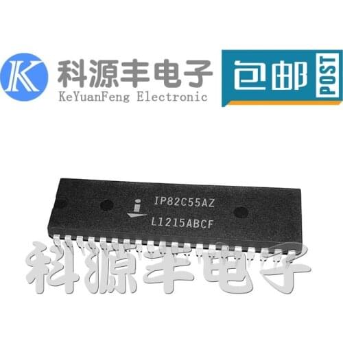 100% New&original IP82C55AZ IP82C55A IP82C55 DIP40 CMOS In Stock