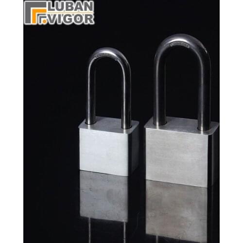 304 stainless steel outdoor padlock,long hook , Waterproof,no rust and corrosion,Anti-theft,forMaritime, port, transport