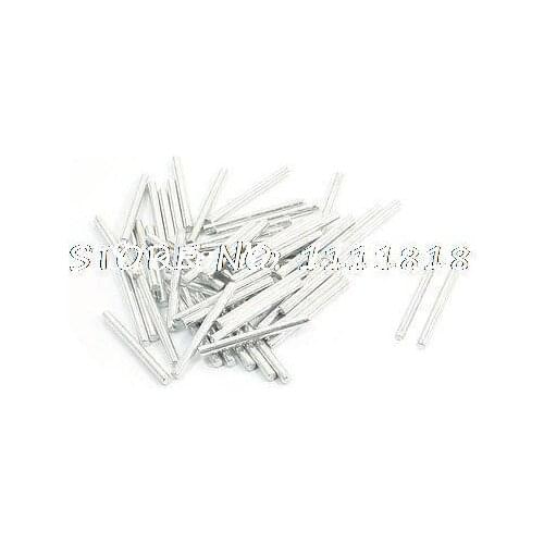 50Pcs Toy Car Frame Part Stainless Steel Round Shaft Rod Bar 22mm x 2mm