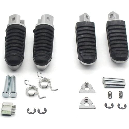 Aluminum Motorcycle Foot Pegs Foot Rest Pedals Fit for Suzuki GSX1300R