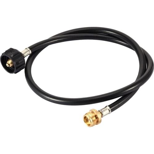 6 Feet Propane Adapter Hose 1 LB to 20 LB Converter Replacement Safety QCC1/Type1 Connect to 1 LB Applicance