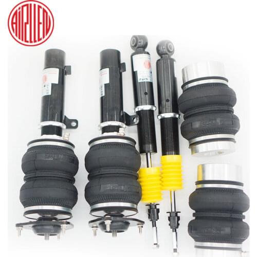 Car air suspension shock absorber kit/For V W SCIROCCO 13/ Adjustable damping/pneumatic suspension coilovers+air spring assembly