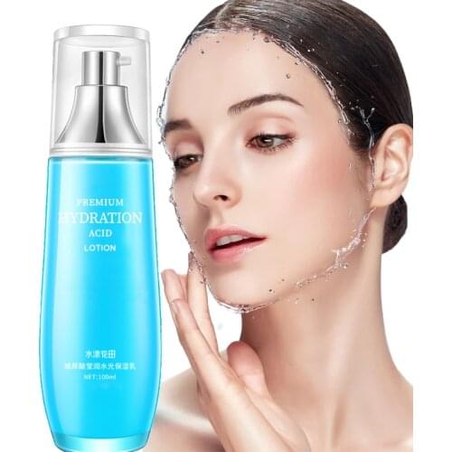Hyaluronic Acid Lotion Hydrating Moisturizing Nourish Oil Control Brightening Refreshing Unisex Hyaluronic Acid Skin Care 100ml