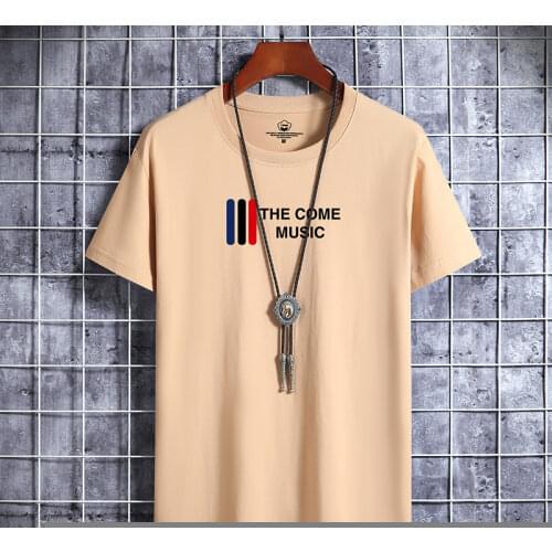 2021 NEW Letter Printing 100% cotton Men T Shirt Hip-Hop Cotton T-shirt O-neck Summer Male Causal Tshirts Fashion Loose Tees D10