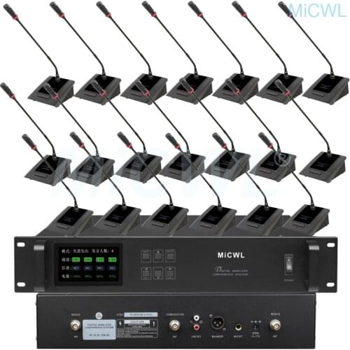 MXA Pro Digital Wireless Audio Ecosystem for Conferencing Microphone System Table Gooseneck President Delegate MiCWL A10M-A116