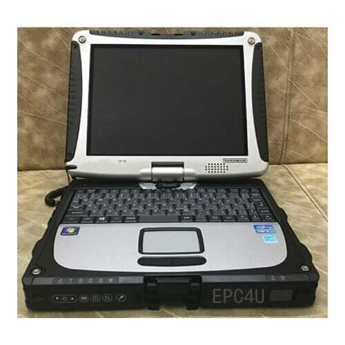 CF19 Laptop Install SIS 2019 and ET 2019c +14pin New Cable with et 3 Adapter III Comm 3 p/n 317-7485 free shipping