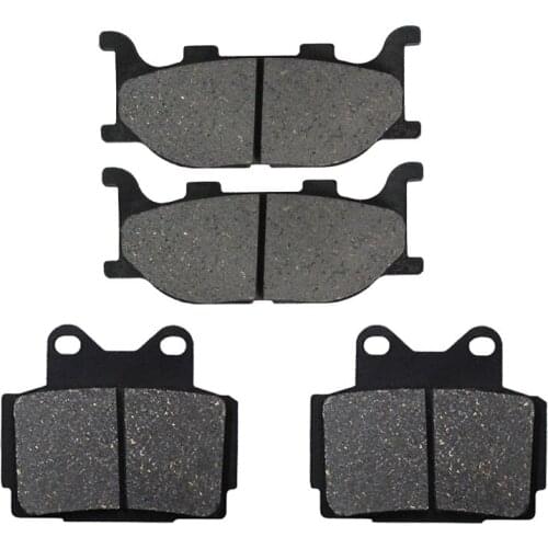 Motorcycle Front and Rear Brake Pads For Yamaha TZR 150 R (4AP2) 2000 FA199 FA104