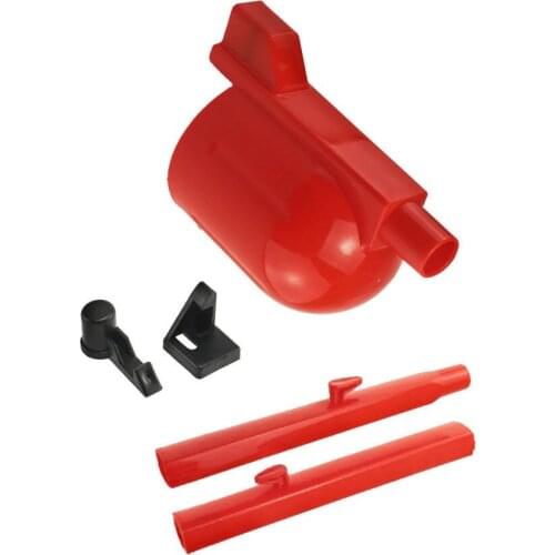Phantom P 1200 Practical Vacuum Cleaner Red Powder Chamber Pipe Nail and Provision For HT-DSP0005-SET2-2