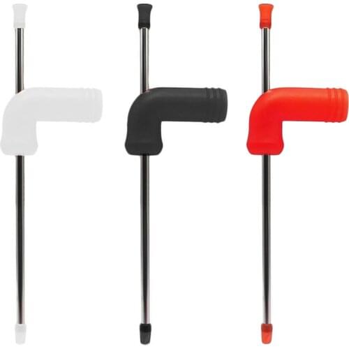 Beer Snorkel Wine Dispenser Silicone Stainless Steel Straw Funnel Trechter Slammer Bar Drinking Kitchen Festivals Party Tools