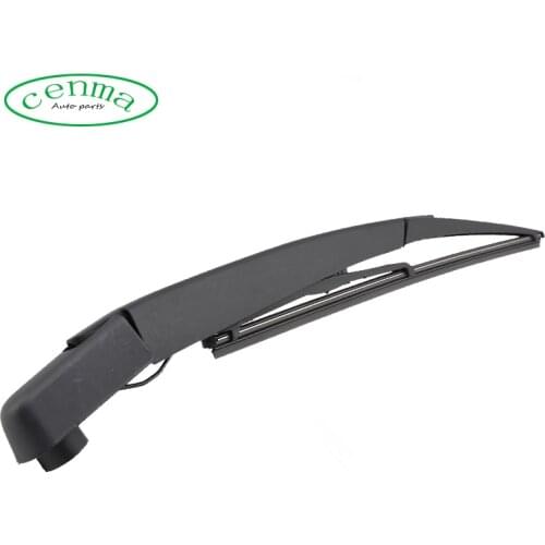 12" Rear Wiper Blade and Arm Set For Peugeot 308SW Hatchback 2012-2013 Hatchback back window Windshield windscreen wiper car pro