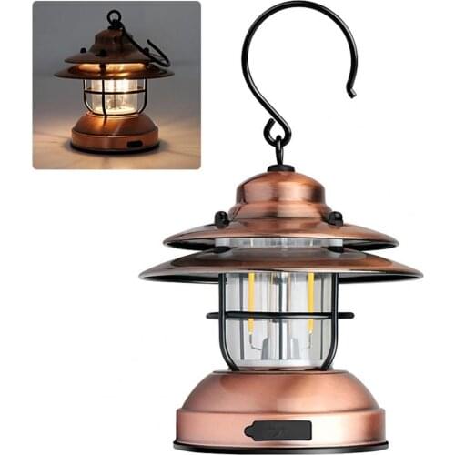 Widely Use Delicate Hanging Hook USB Handheld Camping Lantern for backpacking