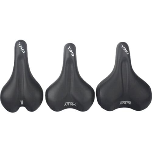 JUSTEK Mountain Bike Silicone Cushion/Cushion Bicycle Folding Bike Long-distance Comfortable Seat Bag