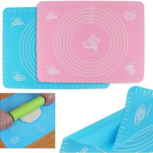 40*30CM Non Stick Silicone Baking Mat Sheet Kneading Rolling Dough Pad Mat Baking Bakeware Liners Pads Cooking Tools