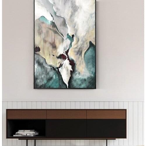 Abstract Chinese Style Ink Canvas Painting Poster Print Picture Home Wall Art Decoration Wall Stickers Can Be Customized