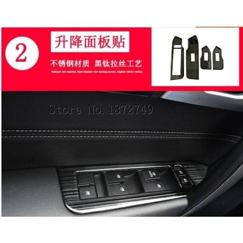 Accessories For Chevrolet Holden Captiva 2012 - 2015 Stainless Steel Window Lift Switch Button Cover Trim