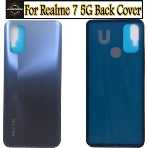 Battery Cover For Realme 7 5g Back Cover Replacement For Oppo Realme7 5G Realme 7 5G Back Housing Back Cover Battery Case