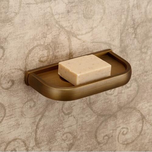 Free Shipping Antique Brass Finish Brass Material Soap Dishes