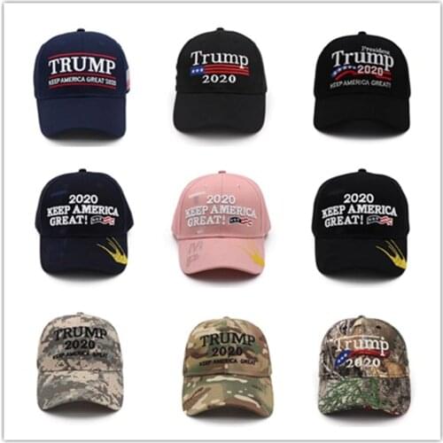 10 PCS Makes America Agreat Again Baseball Cap Trump 2020 Republican Supporter Hat Sell At A Low Price