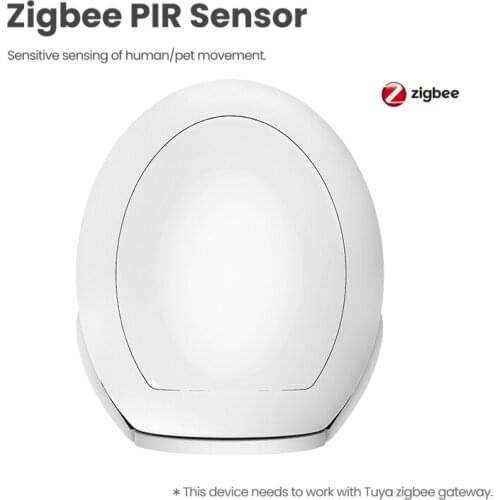 Tuya ZigBee3.0 AC 220V-240V 90-110° detection angle Outdoor Security PIR Infrared Motion Sensor Detector Movement Switch