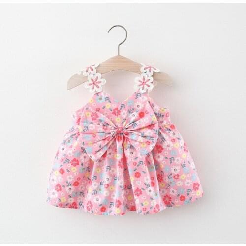 Childrens clothing girls dress summer baby girl baby summer floral camisole skirt
